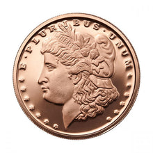 Load image into Gallery viewer, 1 oz Copper Round - Morgan Dollar - Presale Available 7/1/26