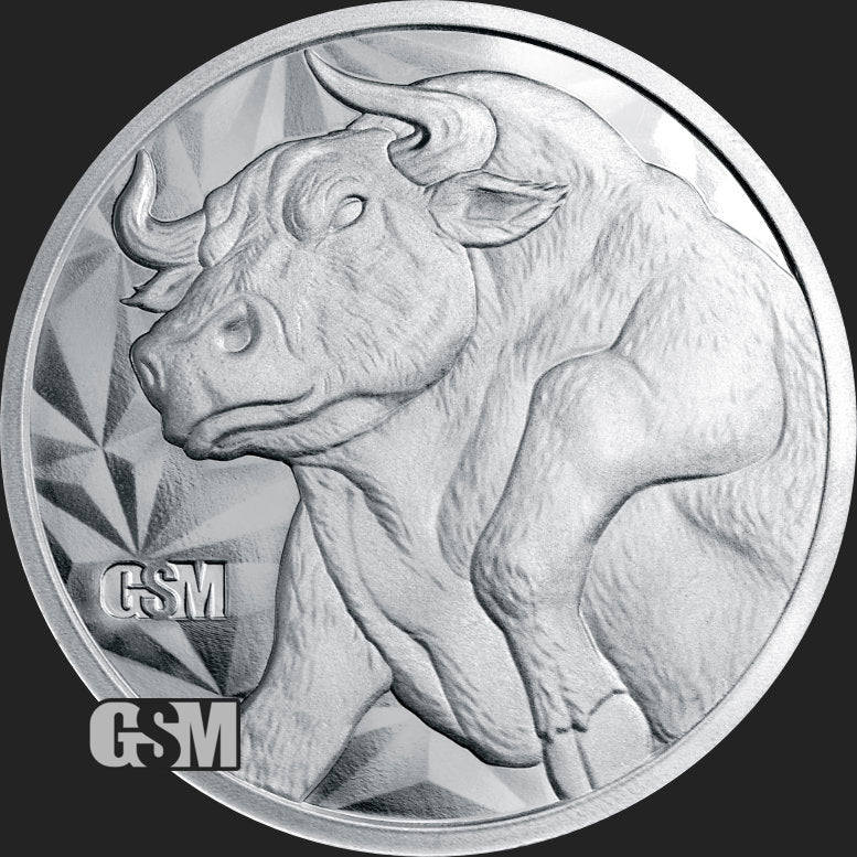 2 oz Silver Round - Bull & Bear