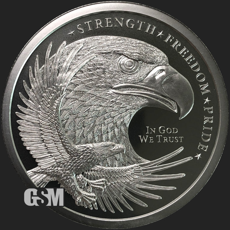 2 oz Silver Round - Eagle