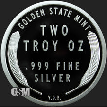 Load image into Gallery viewer, 2 oz Silver Round - 1909 S VDB Lincoln Wheat Cent
