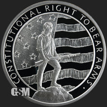 Load image into Gallery viewer, 2 oz Silver Round - 2nd Amendment

