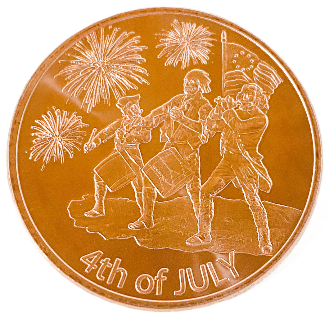 1 oz Copper Round - Spirit of '76