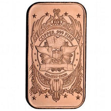 Load image into Gallery viewer, 1 oz Copper Bar - Statue Of Liberty
