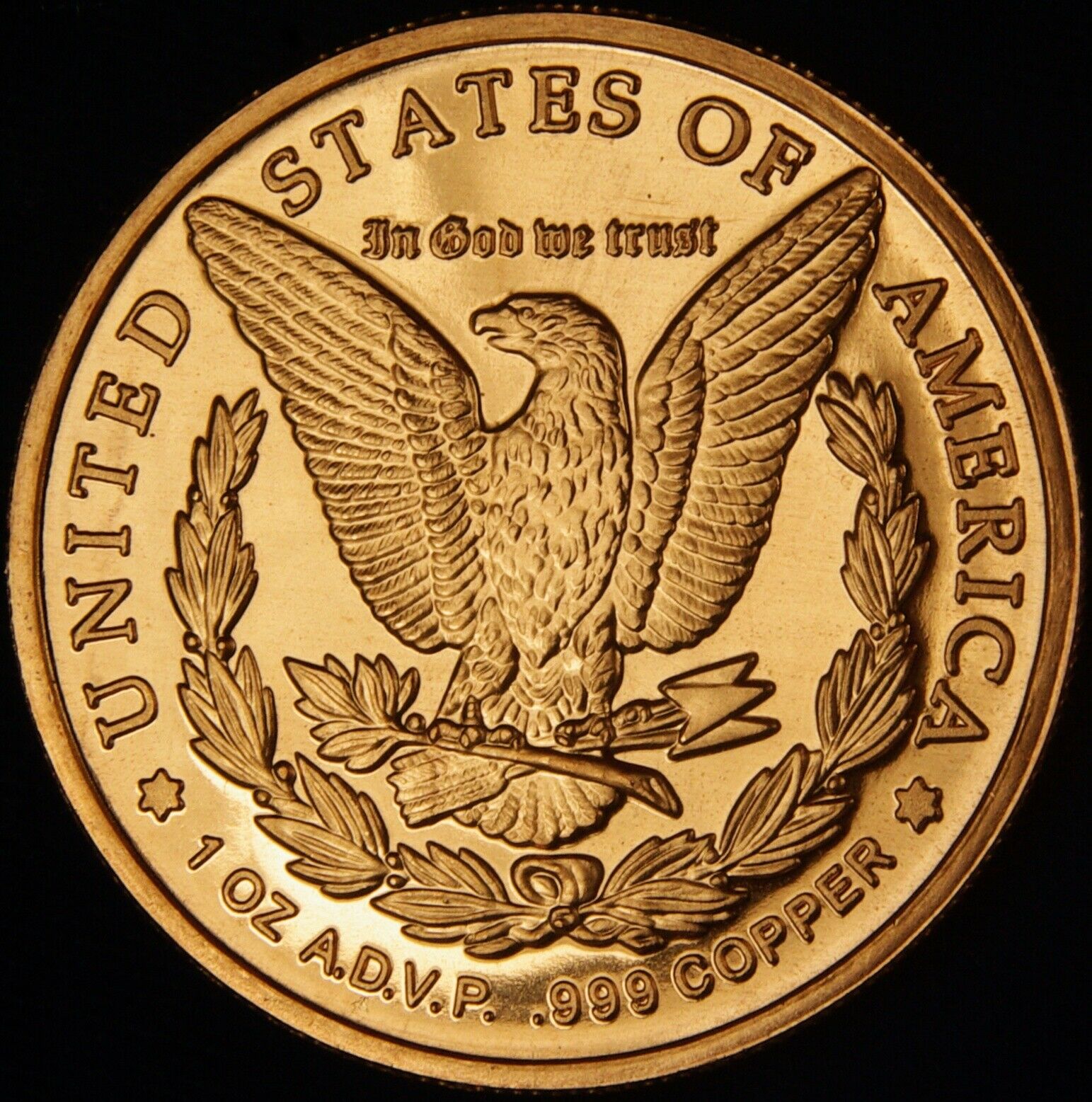 Lot of 100 - 1 oz Copper Round - Morgan Dollar Lot of 100 - 1 oz Copper Round - Morgan Dollar