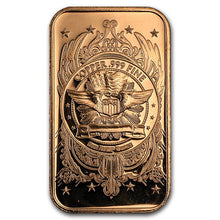 Load image into Gallery viewer, 1 oz Copper Bar - Walking Liberty
