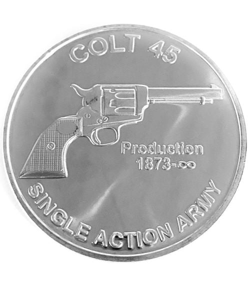 1 oz Silver Round - Colt 45