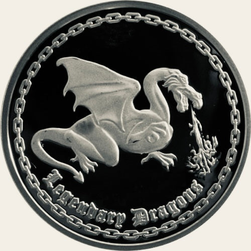 1 oz Silver Round - Dragon