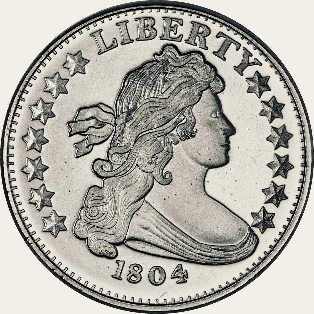 1 oz Silver Round - 1804 Draped Bust Dollar