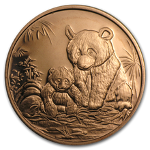 Load image into Gallery viewer, 1 oz Copper Round - Panda
