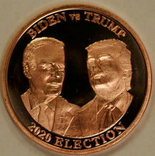 Load image into Gallery viewer, 1 oz Copper Round - Trump-Biden 2020 Election
