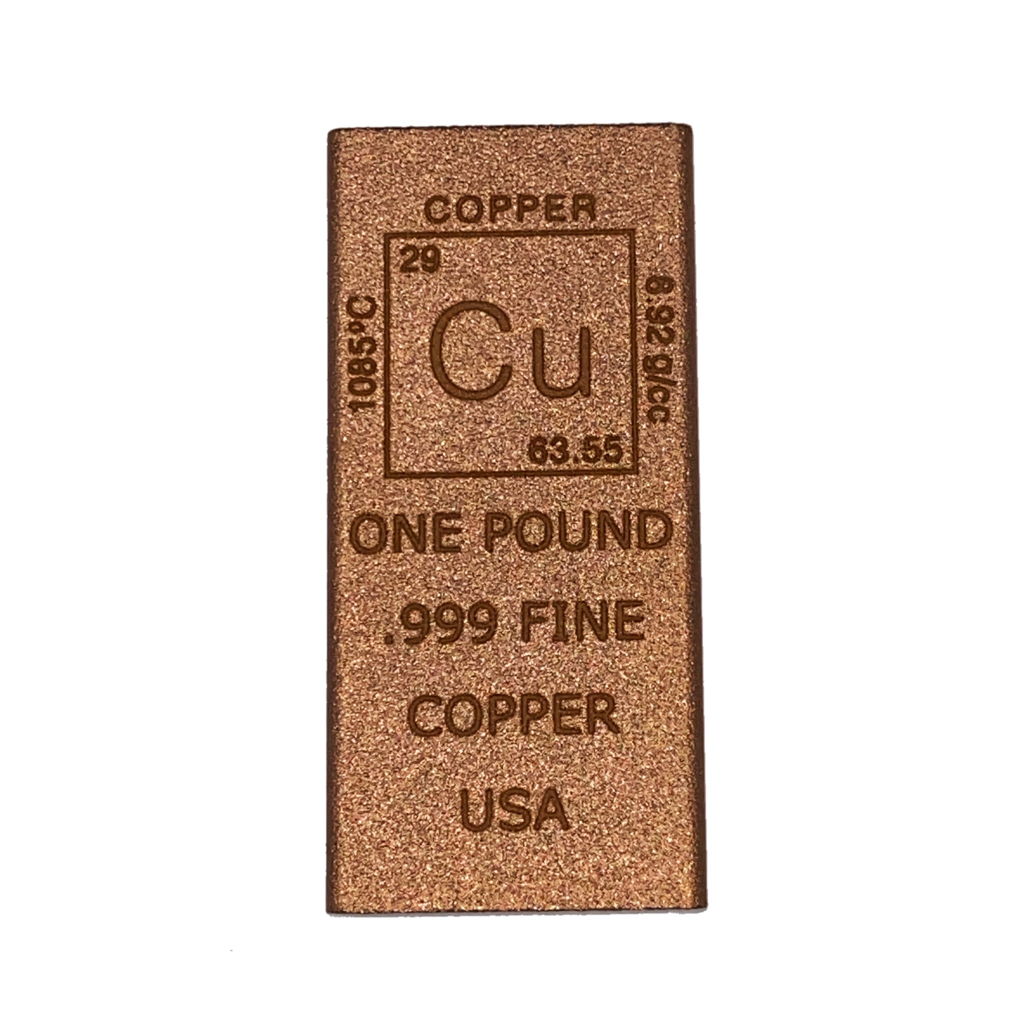 1 Pound Copper Bar - Elemental – D.B.Metals