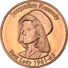 Load image into Gallery viewer, 1 oz Copper Round - Jackie Kennedy
