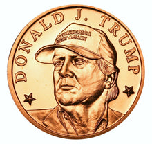 Load image into Gallery viewer, 1 oz Copper Round - Trump With Maga Hat
