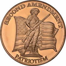 Load image into Gallery viewer, 1 oz Copper Round - Patriot
