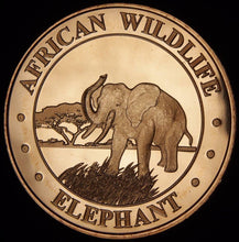 Load image into Gallery viewer, 1 oz Copper Round - Elephant
