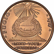 Load image into Gallery viewer, 1 oz Copper Round - Fugio Cent
