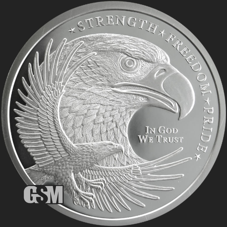 5 oz Silver Round - Eagle
