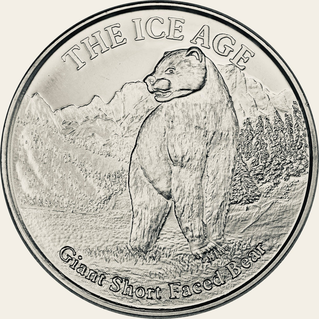 1 oz Silver Round - Giant Bear