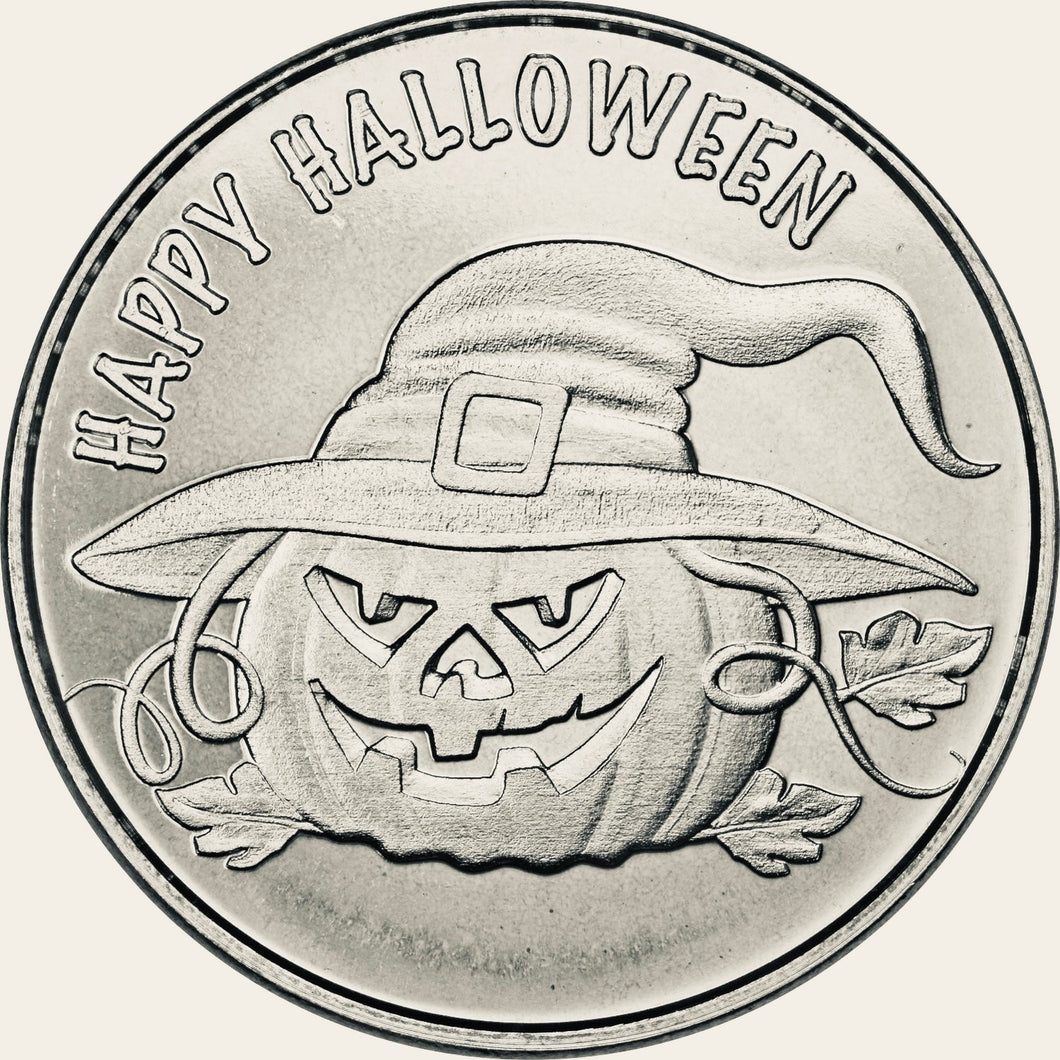 1 oz Silver Round - Halloween