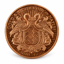 Cargar imagen en el visor de la galería, 1 oz Copper Round - American Alligator
