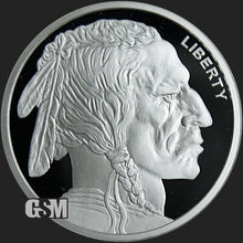 Load image into Gallery viewer, 2 oz Silver Round - Buffalo Nickel
