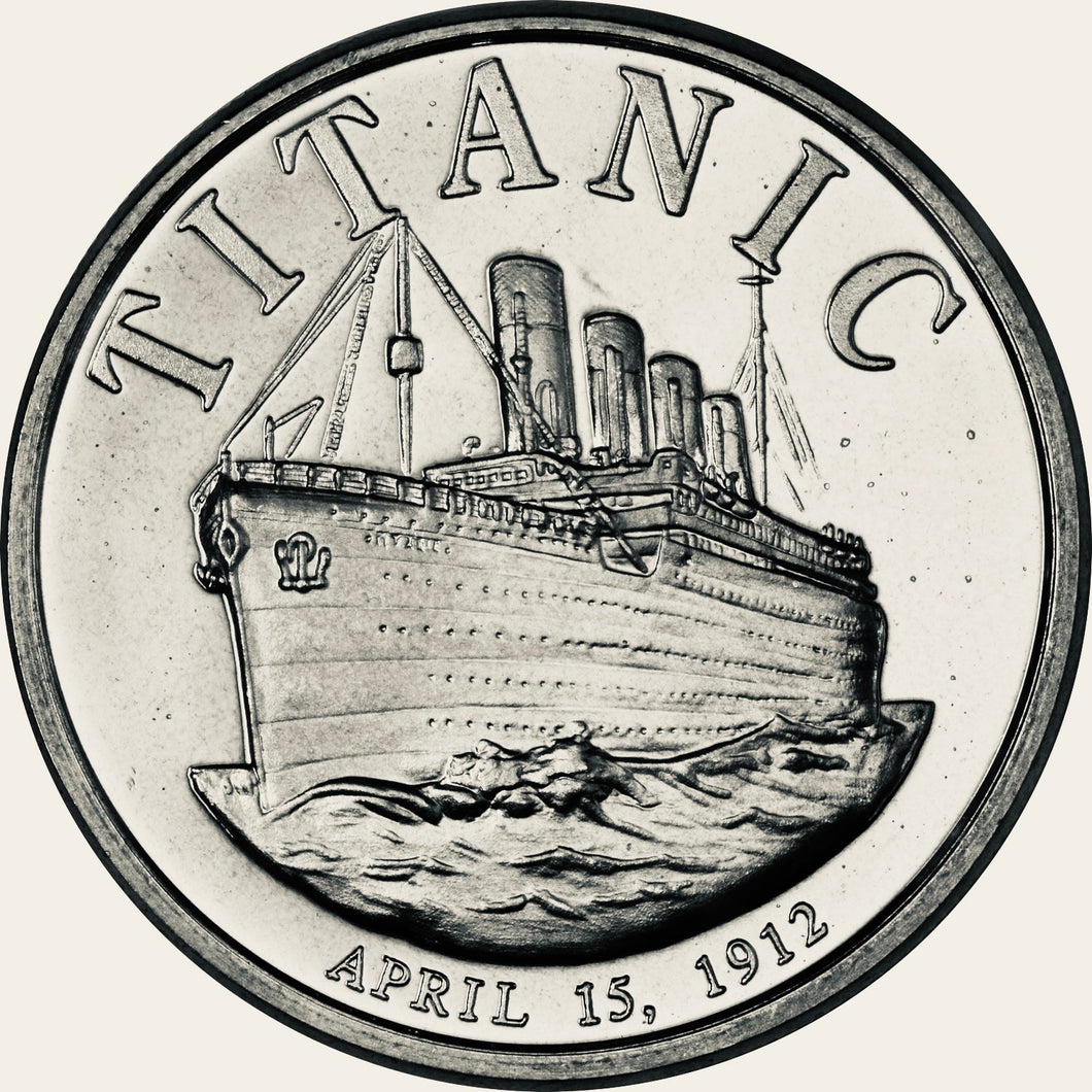 1 oz Silver Round - Titanic