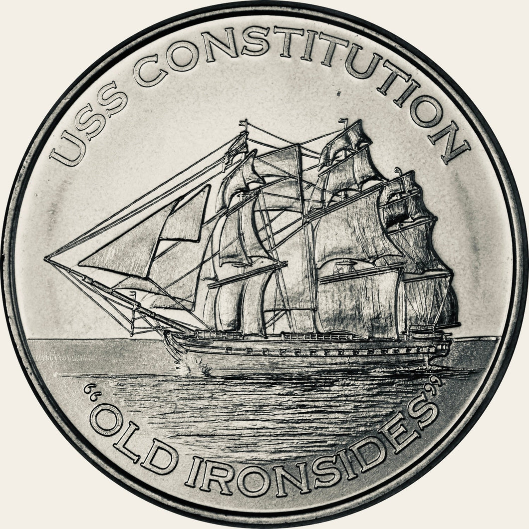 1 oz Silver Round - USS Constitution
