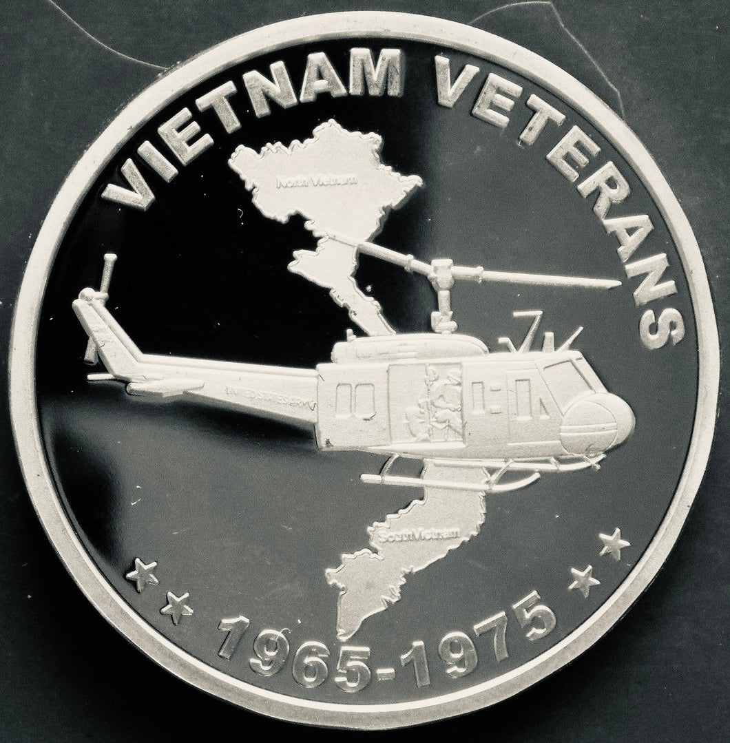 1 oz Silver Round - Vietnam Veterans
