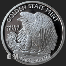 Load image into Gallery viewer, 2 oz Silver Round - Walking Liberty

