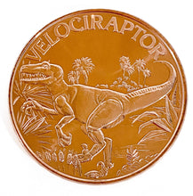 Load image into Gallery viewer, 1 oz Copper Round - Velociraptor
